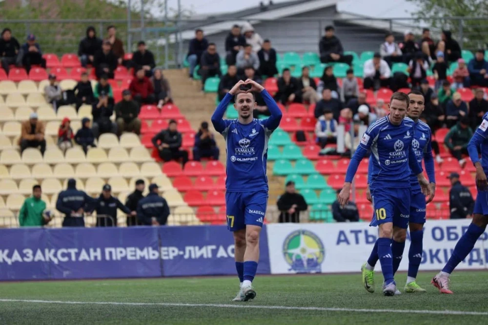 Елорда клубы 4:0 есебімен жеңіске жетіп, турнир кестесінде бірінші орынға көтерілді