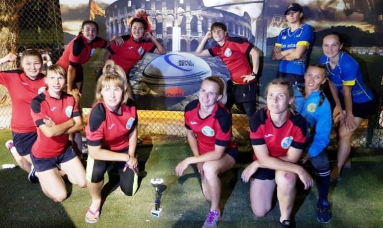 Казахстанские регбистки стали чемпионками «Roma Sevens» 