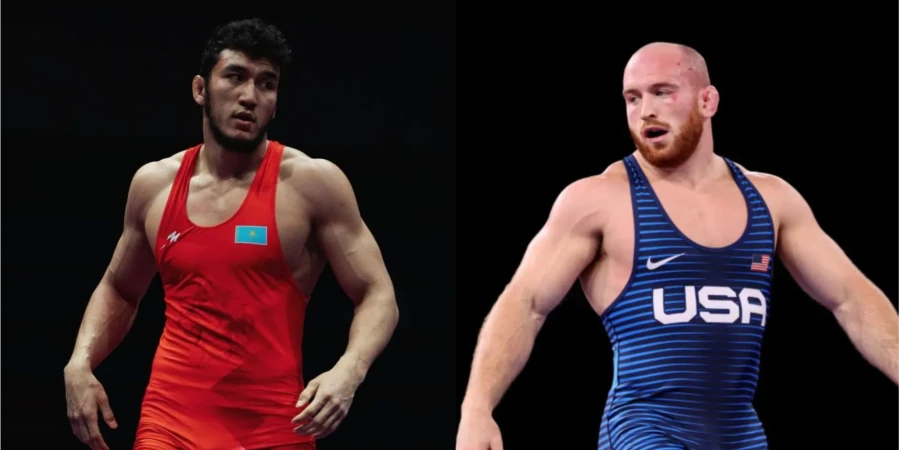 Полное видео схватки Ризабека Айтмухана за чемпионский титул RAF