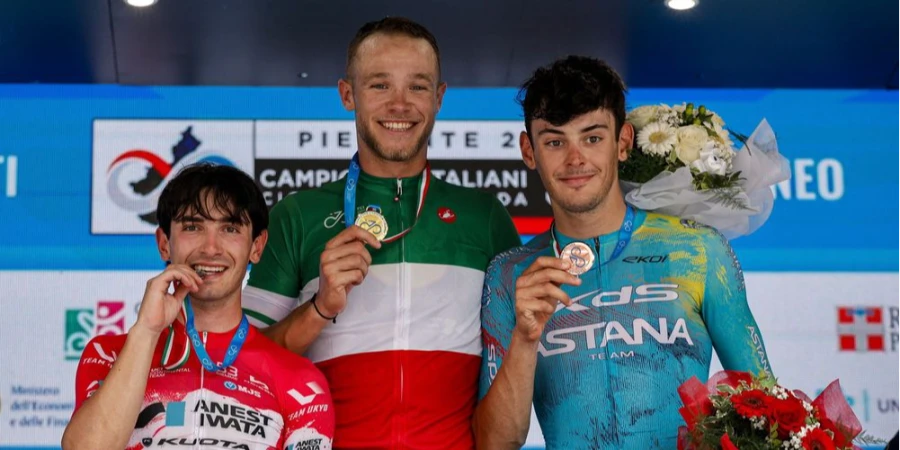 Гонщик XDS Astana взял бронзу чемпионата Италии