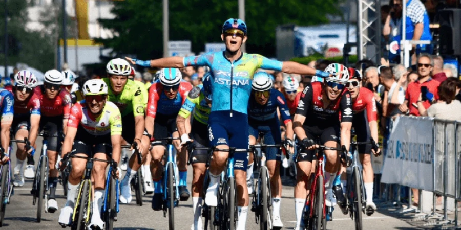 Итальянский гонщик Astana Team добился первого успеха в составе команды
