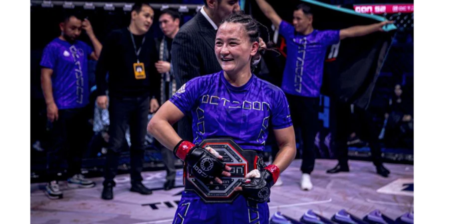 Кандидатка в UFC из Казахстана готова защитить пояс