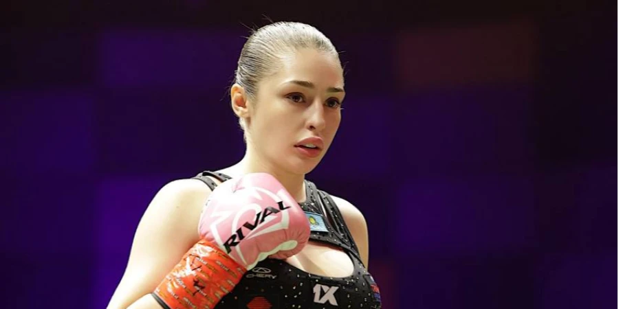 Ангелина Лукас завоевала пояс чемпионки мира