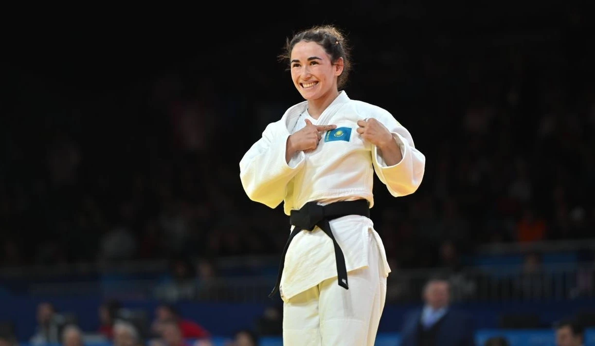 ВИДЕО. Казахстан завоевал первую медаль на Grand Slam в ОАЭ по дзюдо