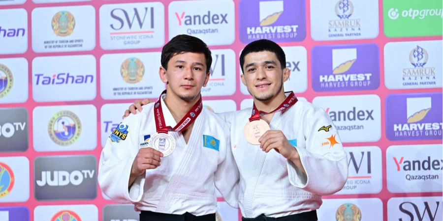 Қазақстан құрамасы Qazaqstan Barysy Grand Slam жарысын екі жүлдемен бастады