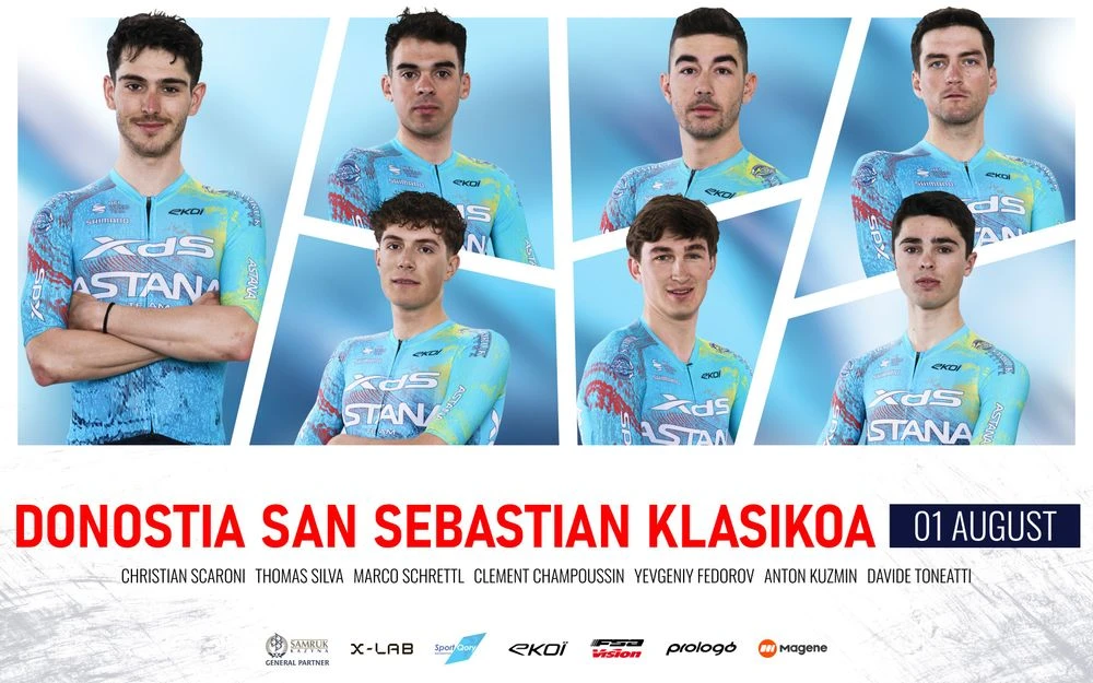 XDS Astana Team объявила состав на престижную гонку Мирового тура